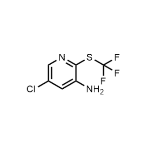 5-Chloro-2-((trifluoromethyl)thio)pyridin-3-amine|CS-1208524