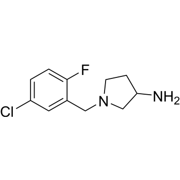 1-(5-Chloro-2-fluorobenzyl)pyrrolidin-3-amine|CS-1208536