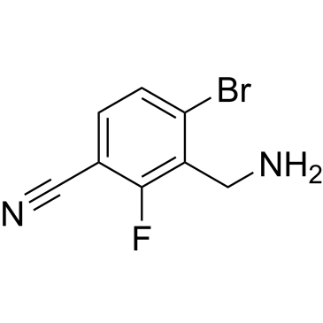 3-(Aminomethyl)-4-bromo-2-fluorobenzonitrile|CS-1208562