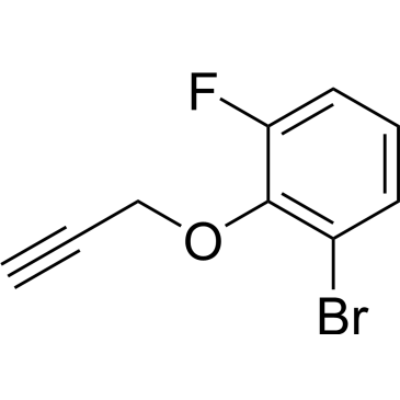 1-Bromo-3-fluoro-2-(prop-2-yn-1-yloxy)benzene|CS-1208564