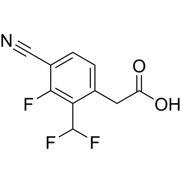 2-(4-Cyano-2-(difluoromethyl)-3-fluorophenyl)acetic acid|CS-1208667