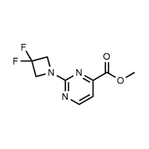 Methyl 2-(3,3-difluoroazetidin-1-yl)pyrimidine-4-carboxylate|CS-1208705