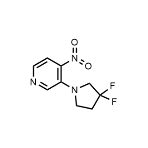 3-(3,3-Difluoropyrrolidin-1-yl)-4-nitropyridine|CS-1208718