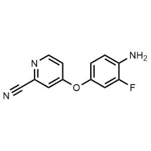 4-(4-Amino-3-fluorophenoxy)picolinonitrile|CS-1208796