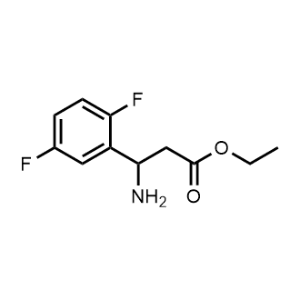 Ethyl 3-amino-3-(2,5-difluorophenyl)propanoate|CS-1208826