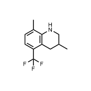 3,8-Dimethyl-5-(trifluoromethyl)-1,2,3,4-tetrahydroquinoline|CS-1208887