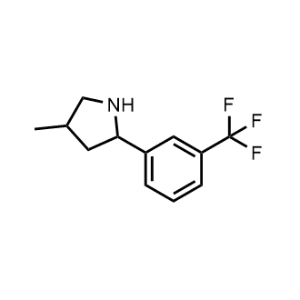 4-Methyl-2-(3-(trifluoromethyl)phenyl)pyrrolidine|CS-1208891