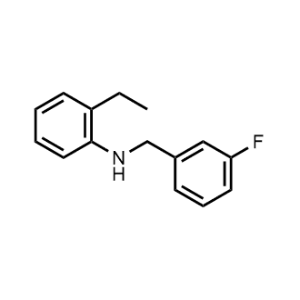 2-Ethyl-N-(3-fluorobenzyl)aniline|CS-1208970