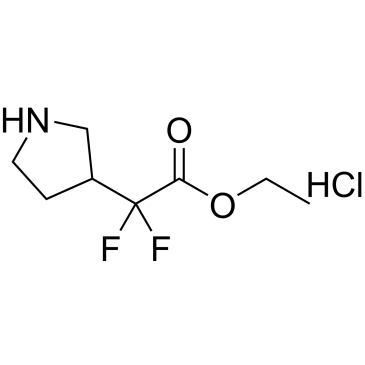 Ethyl 2,2-difluoro-2-(pyrrolidin-3-yl)acetate hydrochloride|CS-1209011