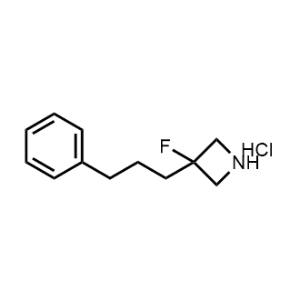 3-Fluoro-3-(3-phenylpropyl)azetidine hydrochloride|CS-1209048