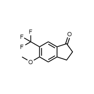 5-Methoxy-6-(trifluoromethyl)-2,3-dihydro-1H-inden-1-one|CS-1209192