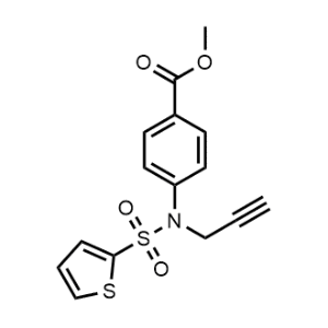 Methyl 4-(N-(prop-2-yn-1-yl)thiophene-2-sulfonamido)benzoate|CS-1209256