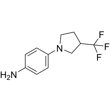 4-(3-(Trifluoromethyl)pyrrolidin-1-yl)aniline|CS-1209302