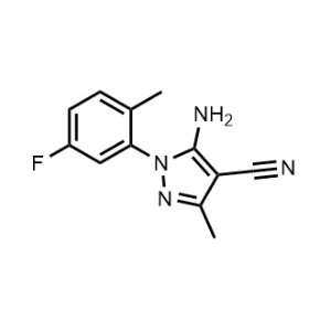 5-Amino-1-(5-fluoro-2-methylphenyl)-3-methyl-1H-pyrazole-4-carbonitrile|CS-1209365