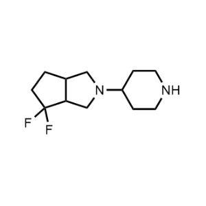 4,4-Difluoro-2-(piperidin-4-yl)octahydrocyclopenta[c]pyrrole|CS-1209400