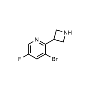 2-(Azetidin-3-yl)-3-bromo-5-fluoropyridine|CS-1209469