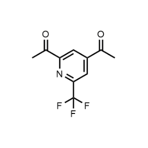 1,1'-(6-(Trifluoromethyl)pyridine-2,4-diyl)bis(ethan-1-one)|CS-1209562
