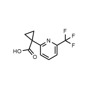 1-(6-(Trifluoromethyl)pyridin-2-yl)cyclopropane-1-carboxylic acid|CS-1209585