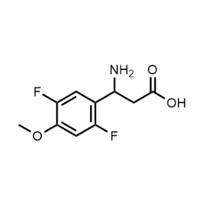3-Amino-3-(2,5-difluoro-4-methoxyphenyl)propanoic acid|CS-1209654