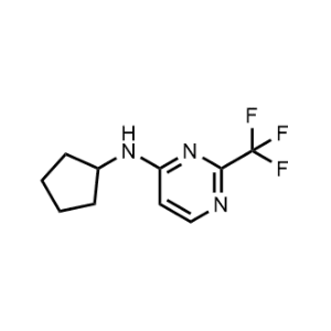 N-Cyclopentyl-2-(trifluoromethyl)pyrimidin-4-amine|CS-1209684