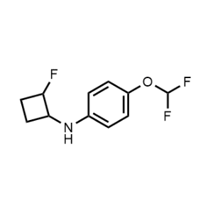 4-(Difluoromethoxy)-N-(2-fluorocyclobutyl)aniline|CS-1209687
