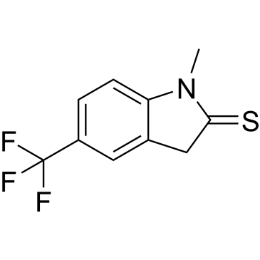 1-Methyl-5-(trifluoromethyl)indoline-2-thione|CS-1209782