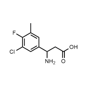 3-Amino-3-(3-chloro-4-fluoro-5-methylphenyl)propanoic acid|CS-1209910