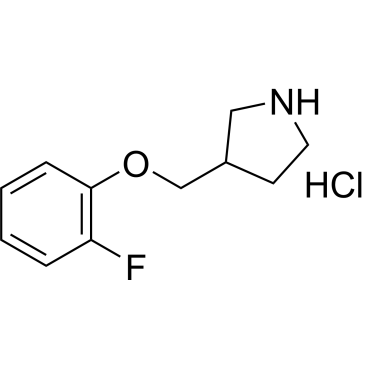 3-((2-Fluorophenoxy)methyl)pyrrolidine hydrochloride|CS-1209941