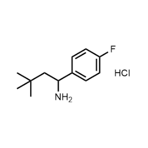 1-(4-Fluorophenyl)-3,3-dimethylbutan-1-amine hydrochloride|CS-1209945