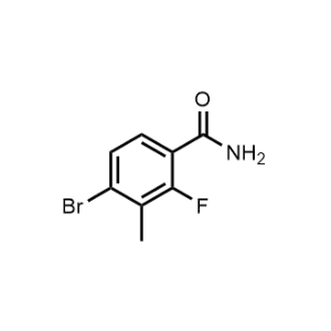 4-Bromo-2-fluoro-3-methylbenzamide|CS-1209961