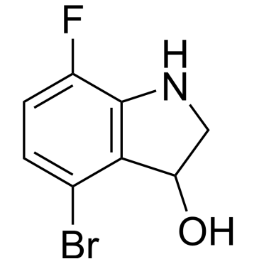 4-Bromo-7-fluoroindolin-3-ol|CS-1209970