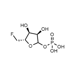 (3R,4S,5S)-5-(Fluoromethyl)-3,4-dihydroxytetrahydrofuran-2-yl dihydrogen phosphate|CS-1209994