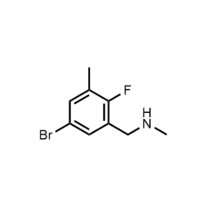 1-(5-Bromo-2-fluoro-3-methylphenyl)-N-methylmethanamine|CS-1209999