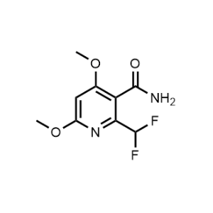 2-(Difluoromethyl)-4,6-dimethoxynicotinamide|CS-1210104