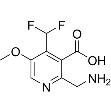 2-(Aminomethyl)-4-(difluoromethyl)-5-methoxynicotinic acid|CS-1210167