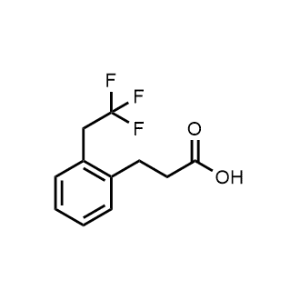 3-(2-(2,2,2-Trifluoroethyl)phenyl)propanoic acid|CS-1210188