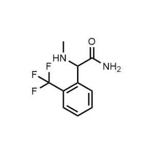 2-(Methylamino)-2-(2-(trifluoromethyl)phenyl)acetamide|CS-1210252