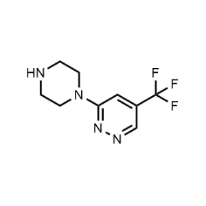 3-(Piperazin-1-yl)-5-(trifluoromethyl)pyridazine|CS-1210266
