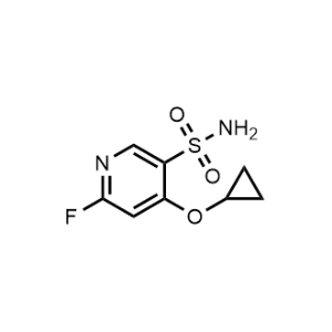 4-Cyclopropoxy-6-fluoropyridine-3-sulfonamide|CS-1210318