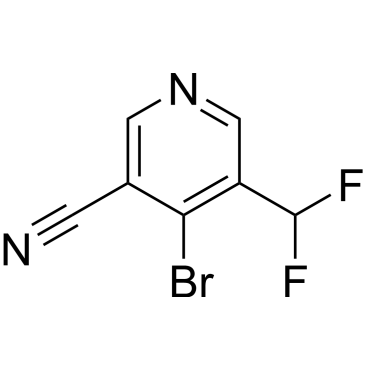 4-Bromo-5-(difluoromethyl)nicotinonitrile|CS-1210480