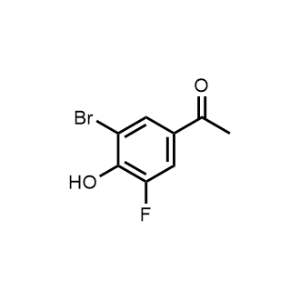 1-(3-Bromo-5-fluoro-4-hydroxyphenyl)ethan-1-one|CS-1210486