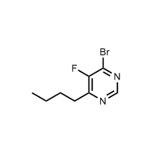 4-Bromo-6-butyl-5-fluoropyrimidine|CS-1210517