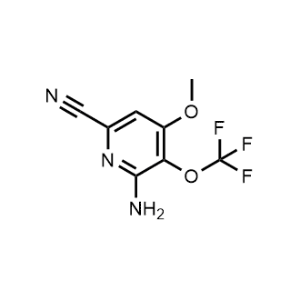 6-Amino-4-methoxy-5-(trifluoromethoxy)picolinonitrile|CS-1210581