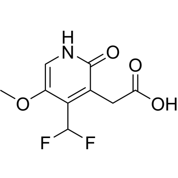 2-(4-(Difluoromethyl)-5-methoxy-2-oxo-1,2-dihydropyridin-3-yl)acetic acid|CS-1210586