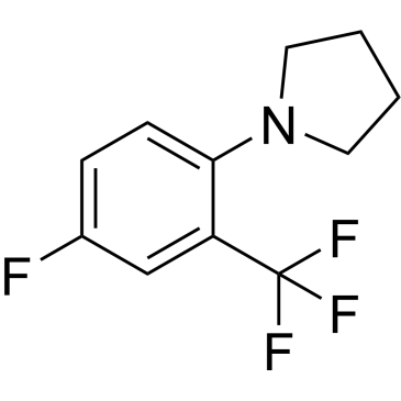 1-(4-Fluoro-2-(trifluoromethyl)phenyl)pyrrolidine|CS-1210752