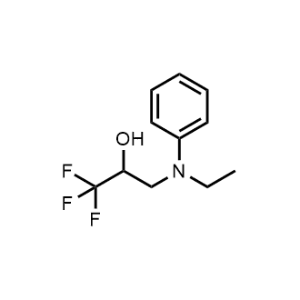 3-(Ethyl(phenyl)amino)-1,1,1-trifluoropropan-2-ol|CS-1210777