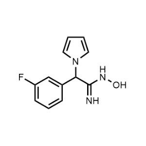 2-(3-Fluorophenyl)-N-hydroxy-2-(1H-pyrrol-1-yl)acetimidamide|CS-1210824