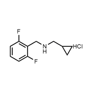1-Cyclopropyl-N-(2,6-difluorobenzyl)methanamine hydrochloride|CS-1210943