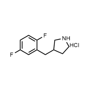 3-(2,5-Difluorobenzyl)pyrrolidine hydrochloride|CS-1210944