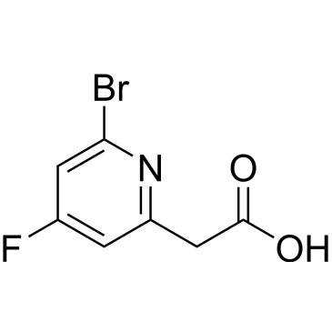 2-(6-Bromo-4-fluoropyridin-2-yl)acetic acid|CS-1210960
